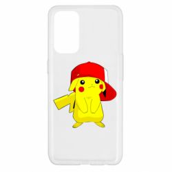 Чехол для Oppo Reno 5 4G Pikachu in a cap - PrintSalon