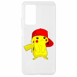 Чехол для Xiaomi Mi 10T/10T Pro Pikachu in a cap - PrintSalon
