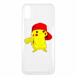 Чехол для Xiaomi Redmi 9a Pikachu in a cap - PrintSalon
