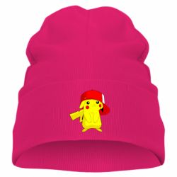 Детская шапка Pikachu in a cap - PrintSalon