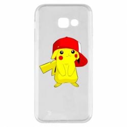 Чехол для Samsung A5 2017 Pikachu in a cap-PrintSalon Чехол для Samsung A5 2017 Pikachu in a cap