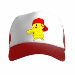 Кепка-тракер Pikachu in a cap - PrintSalon