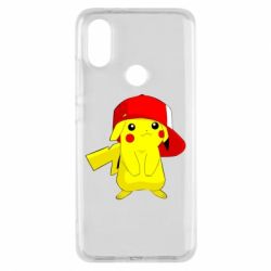 Чехол для Xiaomi Mi A2 Pikachu in a cap - PrintSalon
