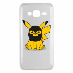 Чохол для Samsung J3 2016 Pikachu in balaclava - PrintSalon