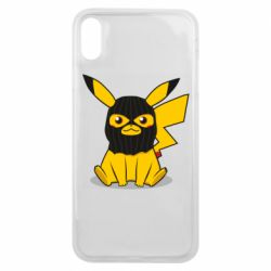 Чохол для iPhone Xs Max Pikachu in balaclava - PrintSalon