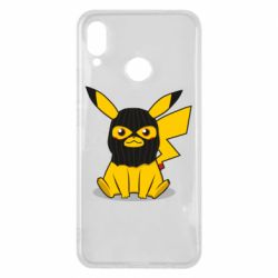 Чохол для Huawei P Smart Plus 2018 Pikachu in balaclava - PrintSalon