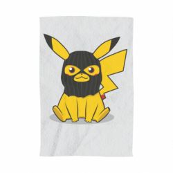 Рушник з принтом Pikachu in balaclava - PrintSalon