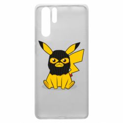 Чохол для Huawei P30 Pro Pikachu in balaclava - PrintSalon