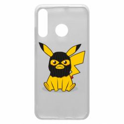 Чохол для Huawei P30 Lite Pikachu in balaclava - PrintSalon
