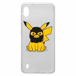 Чохол для Samsung A10 Pikachu in balaclava - PrintSalon