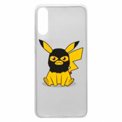 Чохол для Samsung A70 Pikachu in balaclava - PrintSalon