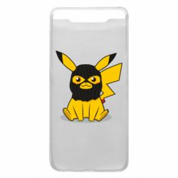 Чохол для Samsung A80 Pikachu in balaclava - PrintSalon