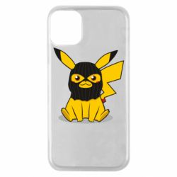 Чохол для iPhone 11 Pro Pikachu in balaclava - PrintSalon