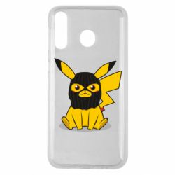 Чохол для Samsung M30 Pikachu in balaclava - PrintSalon