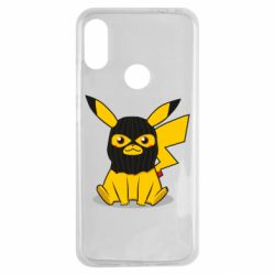 Чохол для Xiaomi Redmi Note 7 Pikachu in balaclava - PrintSalon