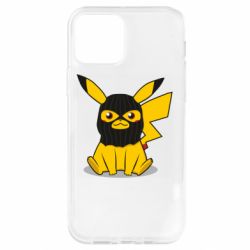Чохол для iPhone 12 Pro Pikachu in balaclava - PrintSalon