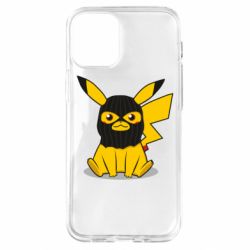 Чохол для iPhone 12 mini Pikachu in balaclava - PrintSalon