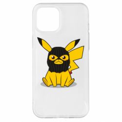 Чохол для iPhone 12 Pro Max Pikachu in balaclava - PrintSalon