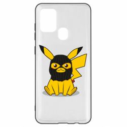 Чохол для Samsung A21s Pikachu in balaclava - PrintSalon