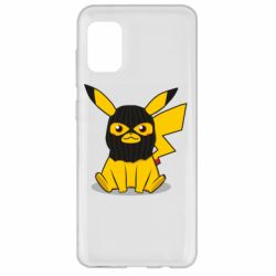 Чохол для Samsung A31 Pikachu in balaclava - PrintSalon