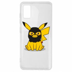 Чохол для Samsung A41 Pikachu in balaclava - PrintSalon