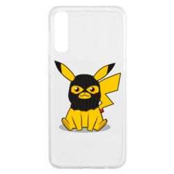 Чохол для Samsung A50 Pikachu in balaclava - PrintSalon