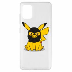 Чохол для Samsung A51 Pikachu in balaclava - PrintSalon