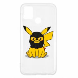 Чохол для Samsung M31 Pikachu in balaclava - PrintSalon