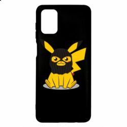 Чохол для Samsung M51 Pikachu in balaclava - PrintSalon