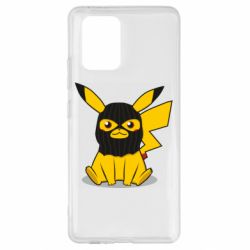 Чохол для Samsung S10 Lite Pikachu in balaclava - PrintSalon