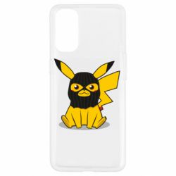Чохол для Oppo Reno 4Pikachu in balaclava - PrintSalon
