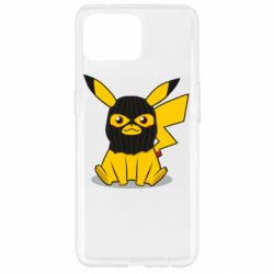 Чохол для Oppo Reno 4 Lite Pikachu in balaclava - PrintSalon