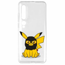 Чохол для Xiaomi Mi10 / 10 Pro Pikachu in balaclava - PrintSalon