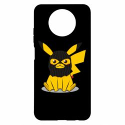 Чохол для Xiaomi Redmi Note 9 5G/Redmi Note 9T Pikachu in balaclava