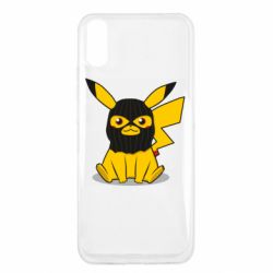 Чохол для Xiaomi Redmi 9a Pikachu in balaclava - PrintSalon