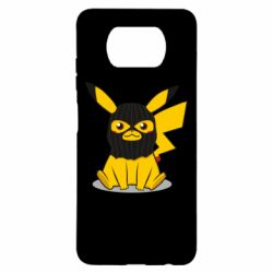 Чохол для Xiaomi Poco X3 Pikachu in balaclava - PrintSalon