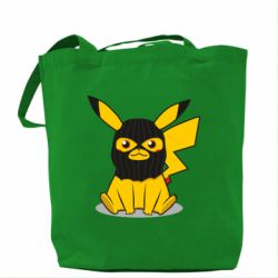 Торба Pikachu in balaclava - PrintSalon