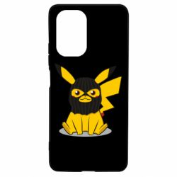 Чохол для Xiaomi Poco F3/K40 Pikachu in balaclava - PrintSalon
