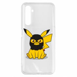Чохол для Realme 6 Pro Pikachu in balaclava - PrintSalon