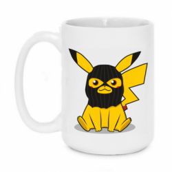 Чашка 420ml Pikachu in balaclava - PrintSalon