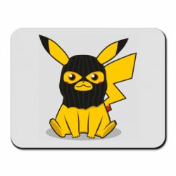 Килимок для миші Pikachu in balaclava - PrintSalon