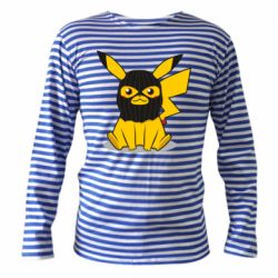 Тільник з довгим рукавом Pikachu in balaclava - PrintSalon