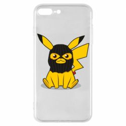 Чохол для iPhone 7 Plus Pikachu in balaclava - PrintSalon