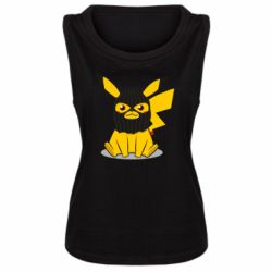 Майка жіноча Pikachu in balaclava - PrintSalon
