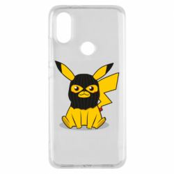 Чохол для Xiaomi Mi A2 Pikachu in balaclava - PrintSalon