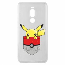 Чехол для Meizu Note 8 Pikachu in pocket - PrintSalon