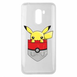 Чехол для Xiaomi Pocophone F1 Pikachu in pocket - PrintSalon
