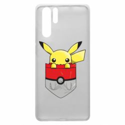 Чехол для Huawei P30 Pro Pikachu in pocket - PrintSalon