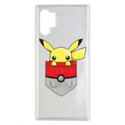 Чехол для Samsung Note 10 Plus Pikachu in pocket - PrintSalon