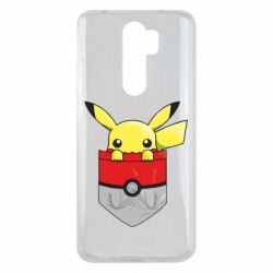 Чехол для Xiaomi Redmi Note 8 Pro Pikachu in pocket - PrintSalon